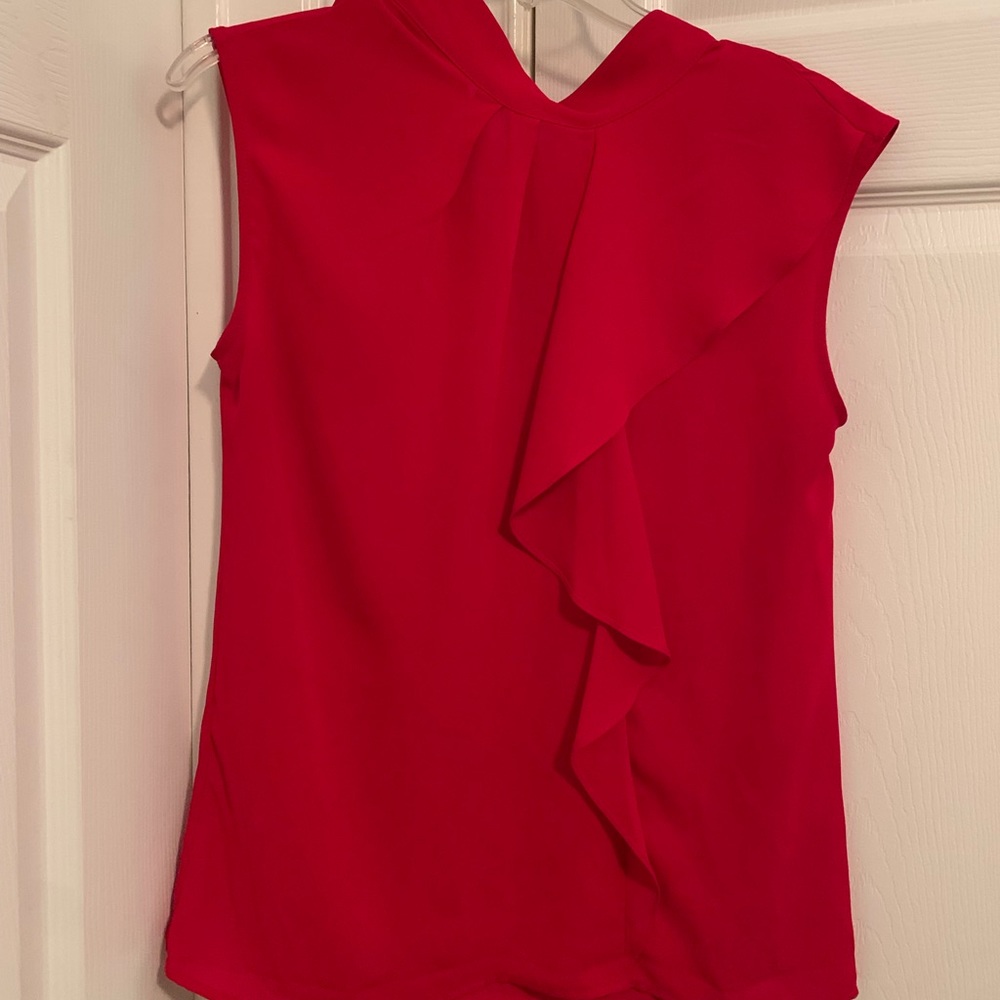 7 avenue red blouses